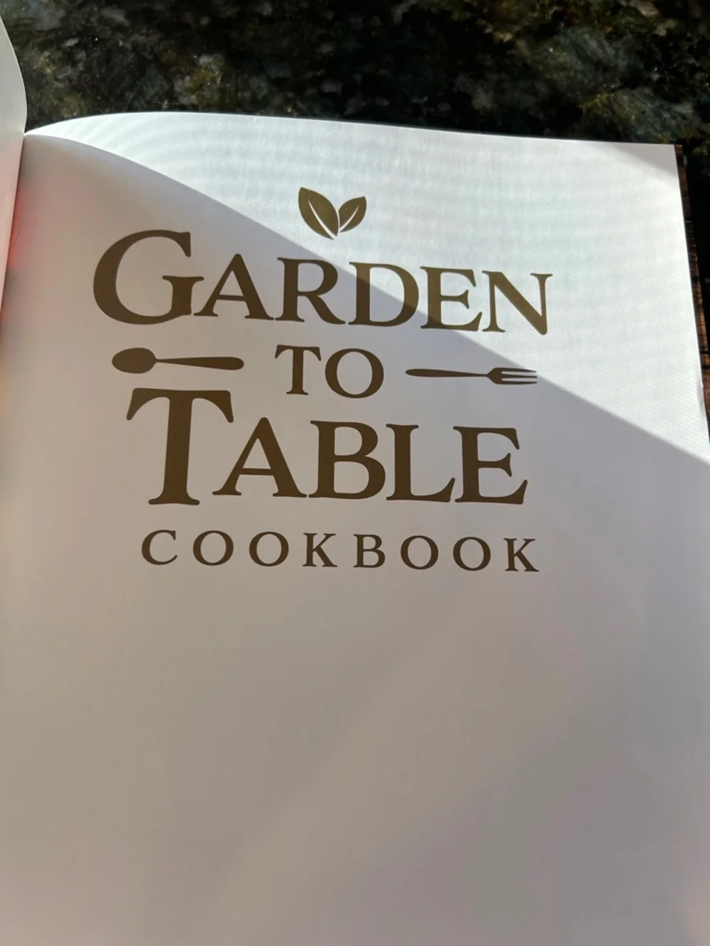 Garden to Table cookbook by Kayla Butts. Healthy eating. Granola Girl.